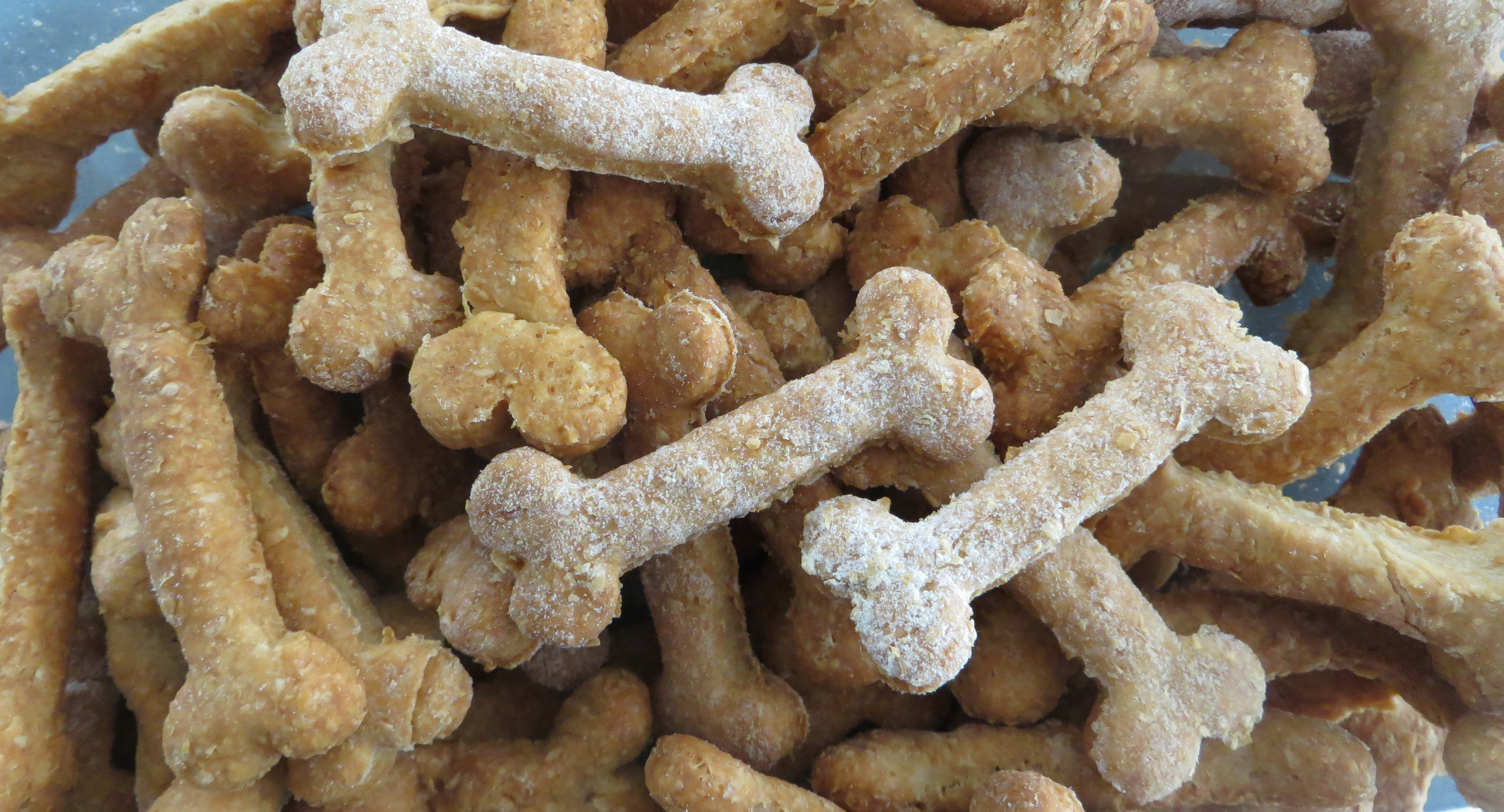 Doggy Vegan treats: Peanut Butter Bones